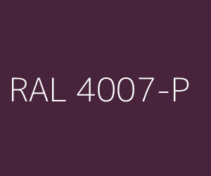 Couleur RAL 4007-P VIOLET POURPRE
