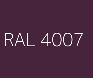 Couleur RAL 4007 VIOLET POURPRE