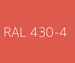 Couleur RAL 430-4 