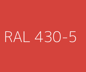Couleur RAL 430-5 