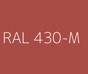 Couleur RAL 430-M 
