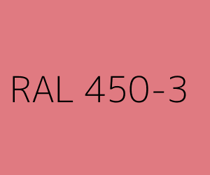 Couleur RAL 450-3 