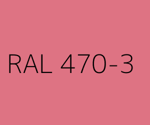 Couleur RAL 470-3 