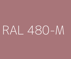 Couleur RAL 480-M 