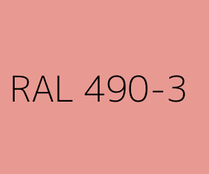 Couleur RAL 490-3 