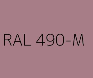 Couleur RAL 490-M 