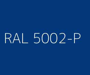 Couleur RAL 5002-P BLEU OUTREMER