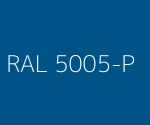Couleur RAL 5005-P BLEU DE SéCURITé