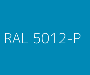 Couleur RAL 5012-P BLEU CLAIR
