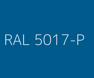 Couleur RAL 5017-P BLEU SIGNALISATION