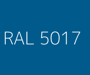 Couleur RAL 5017 BLEU SIGNALISATION