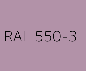 Couleur RAL 550-3 