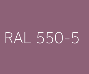 Couleur RAL 550-5 