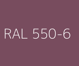 Couleur RAL 550-6 