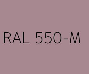 Couleur RAL 550-M 