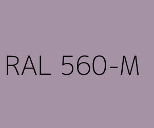 Couleur RAL 560-M 