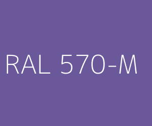 Couleur RAL 570-M 