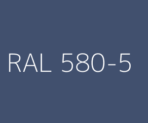 Couleur RAL 580-5 