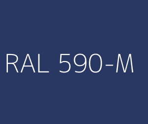 Couleur RAL 590-M 