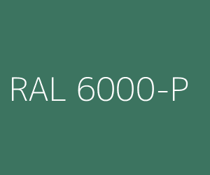 Couleur RAL 6000-P VERT PATINE