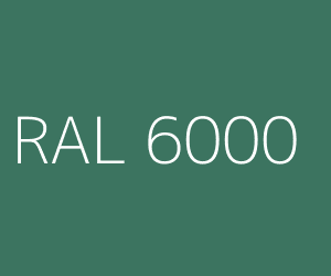 Couleur RAL 6000 VERT PATINE