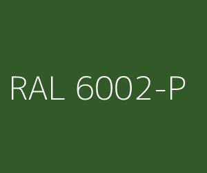 Couleur RAL 6002-P VERT FEUILLAGE
