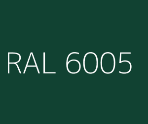 Couleur RAL 6005 VERT MOUSSE Couleur RAL 6005 VERT MOUSSE