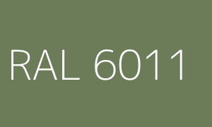 Couleur RAL 6011