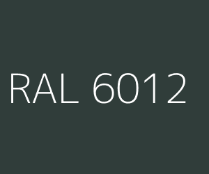 Couleur RAL 6012 VERT NOIR