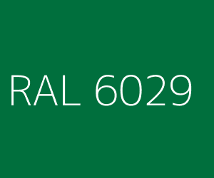 Couleur RAL 6029 VERT MENTHE