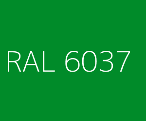 Couleur RAL 6037 VERT PUR