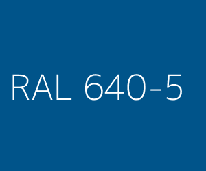 Couleur RAL 640-5 