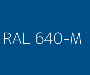 Couleur RAL 640-M 