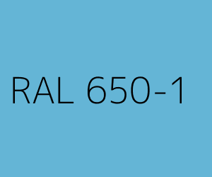 Couleur RAL 650-1 