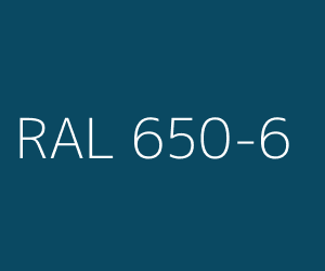 Couleur RAL 650-6 