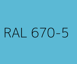 Couleur RAL 670-5 