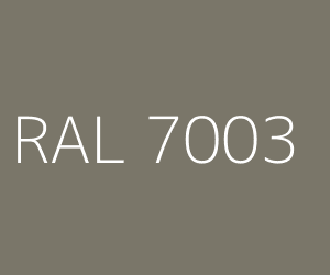 Couleur RAL 7003 GRIS MOUSSE