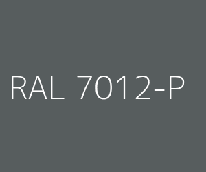Couleur RAL 7012-P GRIS BASALTE