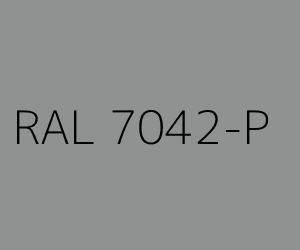 Couleur RAL 7042-P GRIS SIGNALISATION A