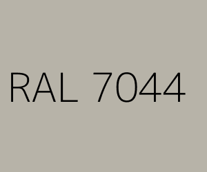 Couleur RAL 7044 GRIS SOIE Couleur RAL 7044 GRIS SOIE