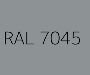 Couleur RAL 7045 TELEGRIS 1 Couleur RAL 7045 TELEGRIS 1