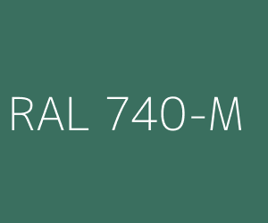 Couleur RAL 740-M 