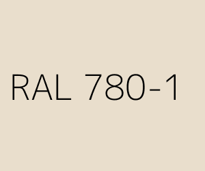 Couleur RAL 780-1 