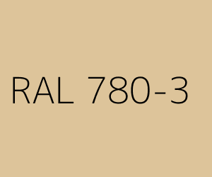 Couleur RAL 780-3 