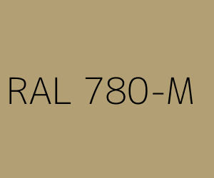 Couleur RAL 780-M 