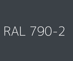 Couleur RAL 790-2 