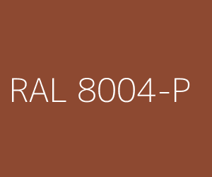 Couleur RAL 8004-P BRUN CUIVRé