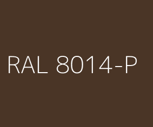 Couleur RAL 8014-P BRUN SéPIA