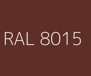 Couleur RAL 8015 MARRON