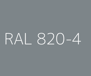 Couleur RAL 820-4 